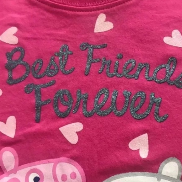 (NWT) Peppa Pig Toddler Long Sleeve Shirt in Pink, 2T - Picture 5 of 8